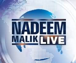 Nadeem Malik Live on Samaa News