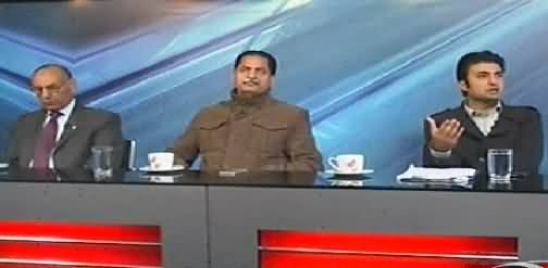 10 PM With Nadia Mirza (Imran Khan Again Ready to Come on Roads) - 13th January 2015