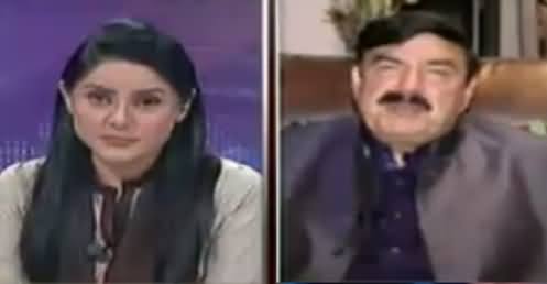 10 PM With Nadia Mirza (Sheikh Rasheed Exclusive Interview) – 22nd April 2016