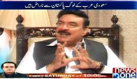 10PM With Nadia Mirza (Shaikh Rasheed Ahmed Special Interview) – 22nd April 2015