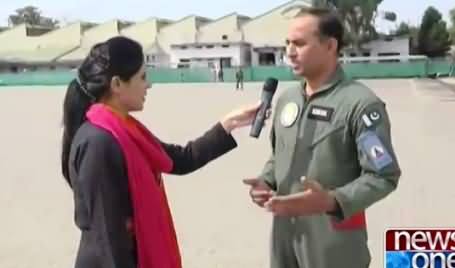 10PM With Nadia Mirza (Special From PAF Noor Khan Base) – 11th September 2015