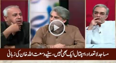 125 Mosques & Not A Single Hospital in Khairpur Tamewali - Wusattaullah Khan Telling Sad Reality