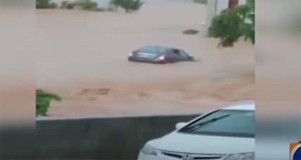 2 People Swept Away in Drain During Heavy Rain in Islamabad
