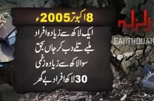 2005 Earthquake in Pakistan: 8 Years completed - Millions of Pakistanis were effected