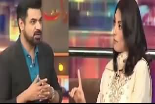 Khawaja Saad Rafique Ke Halq Mein Zabardasti Vote PMLN Ko Dalwaye Gaye - Actress Mahroosh Rana