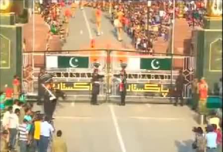 23rd March Yaum e Pakistan Day Parade At Wagah Border - 23rd March 2014