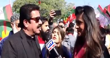 7 se 8 Sana Hashmi Kay Sath (MQM protest against sindh govt in Karachi) - 15th January 2022