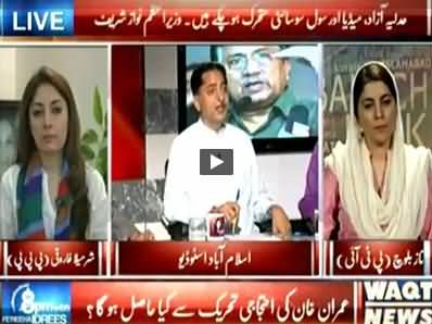 8pm with Fareeha (11 May Ke Protest Ka Result Kya Hoga?) - 6th May 2014