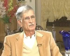 8pm with Fareeha Part 2 (Exclusive Interview of Pervez Khattak) - 18th December 2013