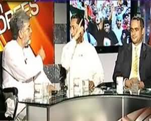 8pm with Fareeha (PTI Ka Dhandli Ke Khilaaf Dharna....) - 26th August 2013