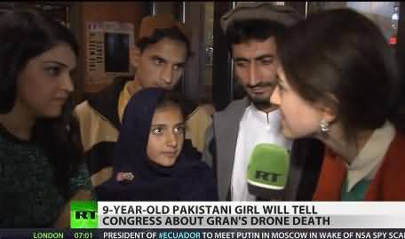 9 Years old Pakistani girl will Address the British Congress About the Death of Her Grandmother in Drone Attacks