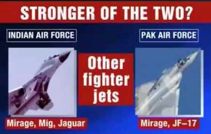 A Comparison Between Indian Air Force And Pakistan Air Force In Action
