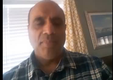 A Guy Bashing Reham Khan For Attacking Imran Khan's New Wife & Her Hijab