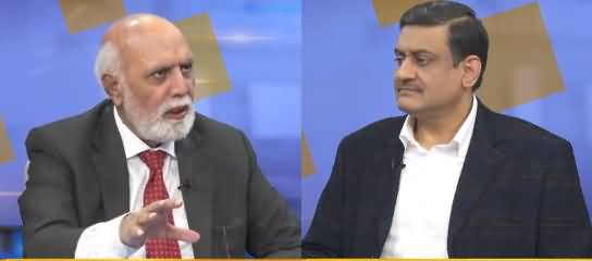 A message has been sent to Nawaz Sharif in London that Imran Khan can't be arrested yet - Haroon Rasheed