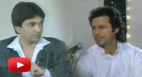 A Rare Interview of Imran Khan with Moin Akhtar in PTV Program NTN
