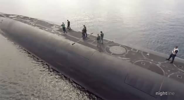 A Rare Look: Outside And Inside Of Nuclear Powered Submarine USS Florida