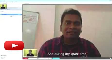 A Very Funny Interview of a Candidate on Skype to an International Company