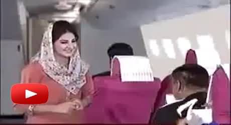 A Very Funny Video on the Wonderful Service of PIA and Its Airhostess