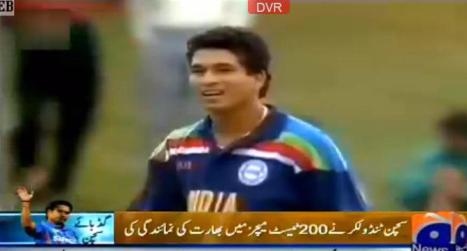 A Video Report on the 24 Years Excellent Career of Sachin Tendulkar