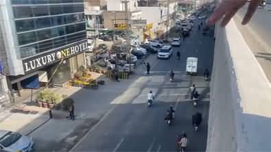 A Woman And Her Child Died Falling From Akbar Chowk Flyover In Lahore