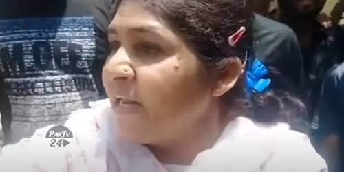 A Woman Eyewitness of Lahore Johar Town's Blast Telling Details of The Incident