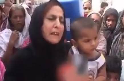 A Woman's Message For Qaim Ali Shah in Open Words on Water Crisis: Not For Children