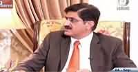 Aaj Exclusive (Murad Ali Shah Exclusive Interview) – 4th September 2016