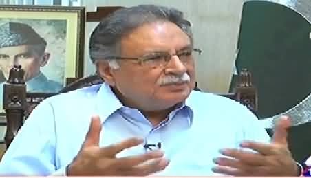 Aaj Exclusive (Pervez Rasheed Exclusive Interview) - 27th July 2014