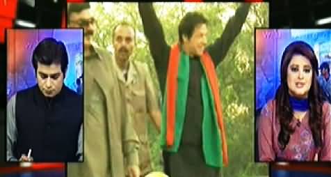 Aaj Geo News Ke Saath (Imran Khan Ke Jalse Punjab Mein Jari) - 17th October 2014