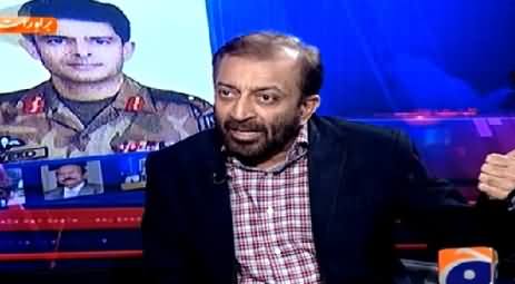 Aaj Shahzaib Khanzada Ke Saath (Federal Govt Increasing Role in Karachi) – 25th March 2015