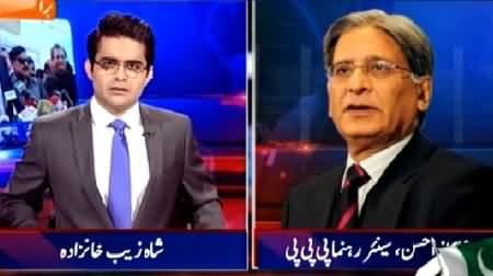 Aaj Shahzaib Khanzada Ke Saath (Issue of PTI's Resignations) – 7th April 2015