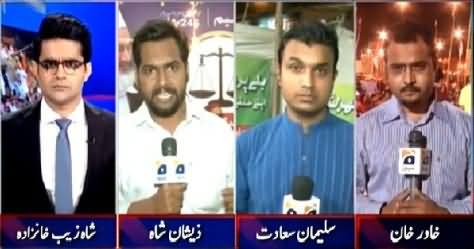 Aaj Shahzaib Khanzada Ke Saath (NA-246 Special) – 21st April 2015