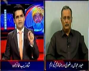 Aaj Shahzaib Khanzada Ke Saath (Opposing of Military Courts) - 8th January 2015