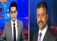 Aaj Shahzaib Khanzada Ke Saath (Sharjil Memon Vs Khawaja Izhar) – 16th February 2016