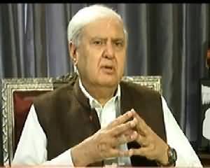 Aaj with Reham Khan (Aftab Ahmad Sherpao Exclusive Interview) - 4th December 2013