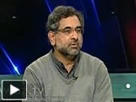 Aaj With Reham Khan (Shahid Khaqan Abbasi Exclusive on The Shortage of Gas) - 7th January 2014