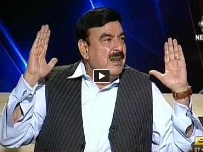 Aaj with Reham Khan (Sheikh Rasheed Ahmad Exclusive Interview) - 27th May 2014