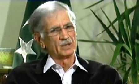 Aaj With Saadia Afzaal (CM KPK Pervez Khattak Exclusive Interview) - 7th November 2014