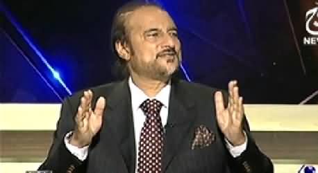 Aaj With Saadia Afzaal (Dr. Babar Awan Exclusive Interview) - 20th October 2014