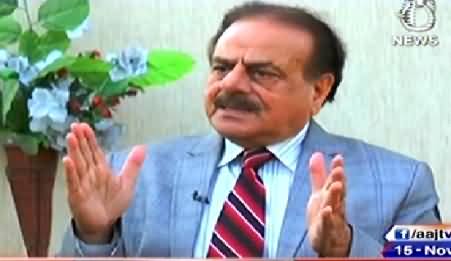 Aaj With Saadia Afzaal (Gen (R) Hameed Gul Exclusive Interview) - 15th November 2014