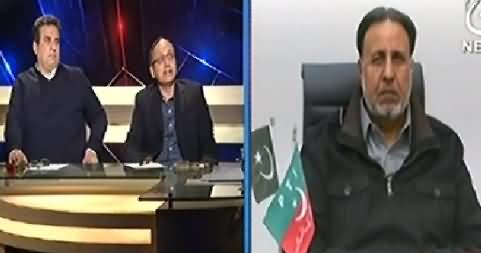 Aaj With Saadia Afzaal (Karachi Mein Imran Khan Ka Plan C) - 12th December 2014