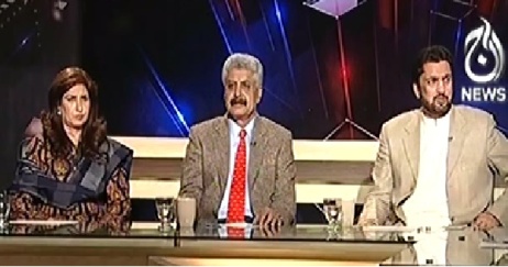 Aaj With Saadia Afzaal (MQM May Join Sindh Govt) - 10th February 2015