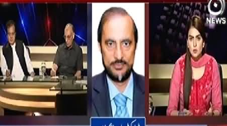 Aaj With Saadia Afzaal (PTI's Shows Its Power at Minar e Pakistan) – 28th September 2014