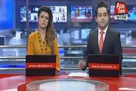 Abbtak News 9pm Bulletin – 10th April 2018