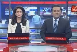 Abbtak News 9pm Bulletin – 26th April 2018