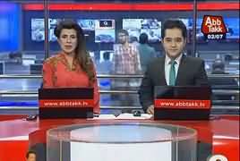 Abbtak News 9pm Bulletin – 2nd July 2017