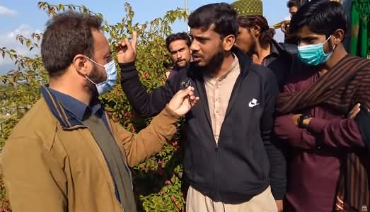 Abid Andaleeb's Special Talk With TLP Protesters At Faizabad