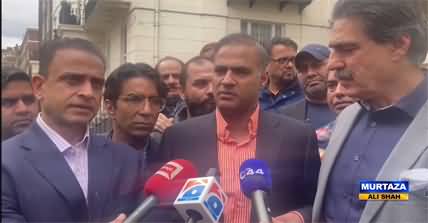 Abid Sher Ali Speaks About DGISPR Press Conference and Protest Outside Jemima Goldsmith's House