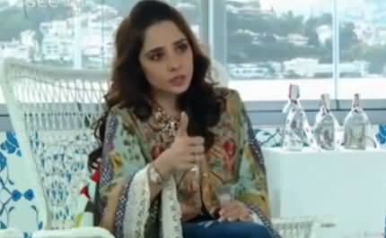 Actress Juggan Kazim Discussing Her Second Marriage in Morning Show