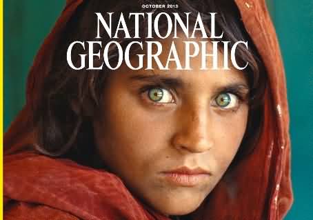 Afghan Girl Sharbat Gula Was Declared Mona Lisa Due To Her Beautiful Green Eyes